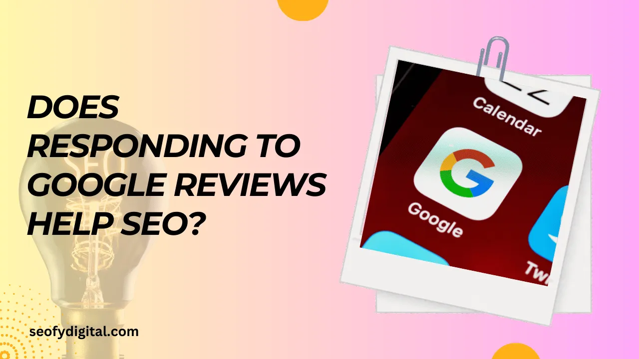 does responding to google reviews help seo