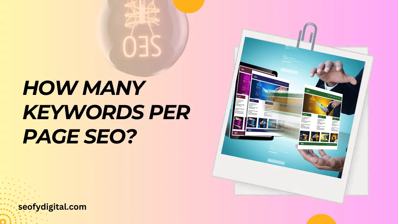 How Many Keywords Per Page Seo