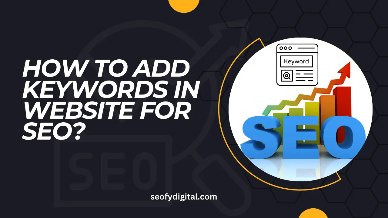 How To Add Keywords In Website For SEO