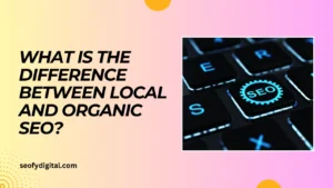 What Is The Difference Between Local And Organic Seo